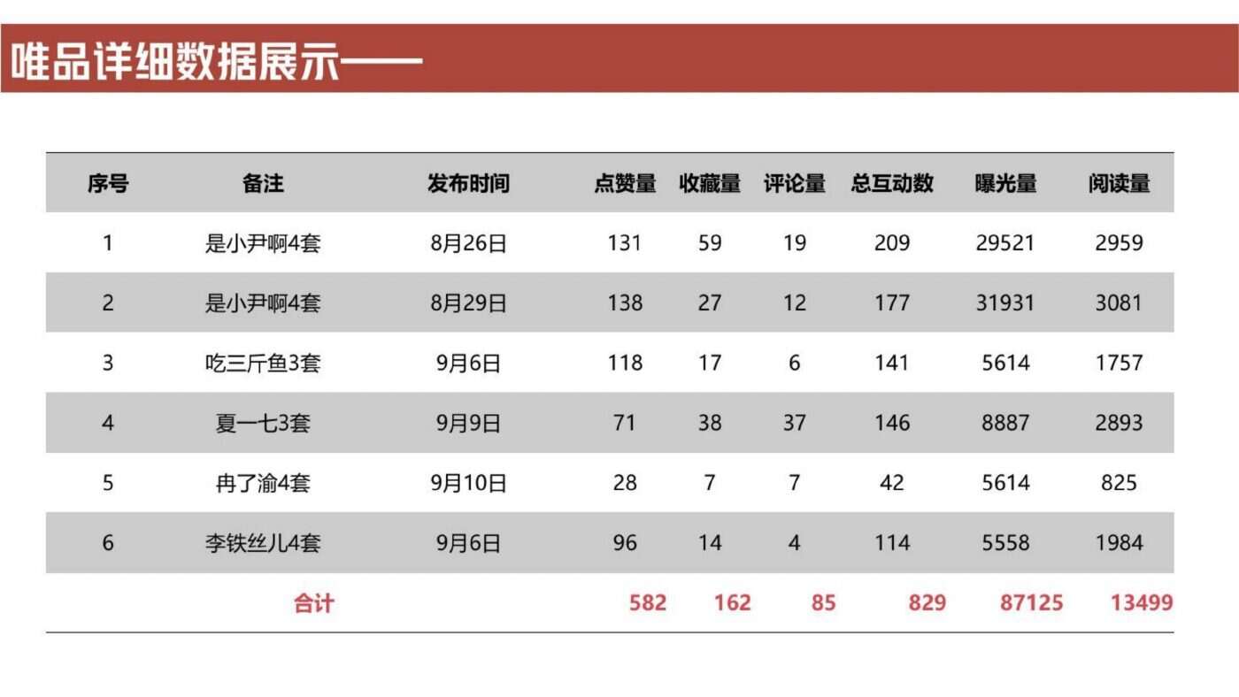 某穿搭品牌小红书投放复盘 案例完整内容