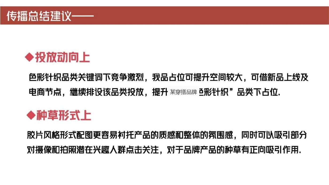 某穿搭品牌小红书投放复盘 案例完整内容