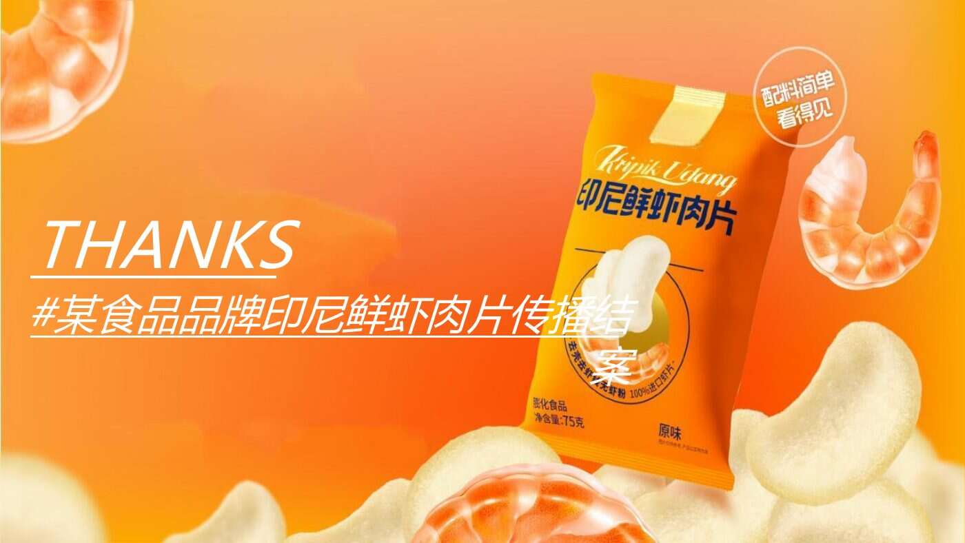 某食品品牌双平台投放结案 案例完整内容
